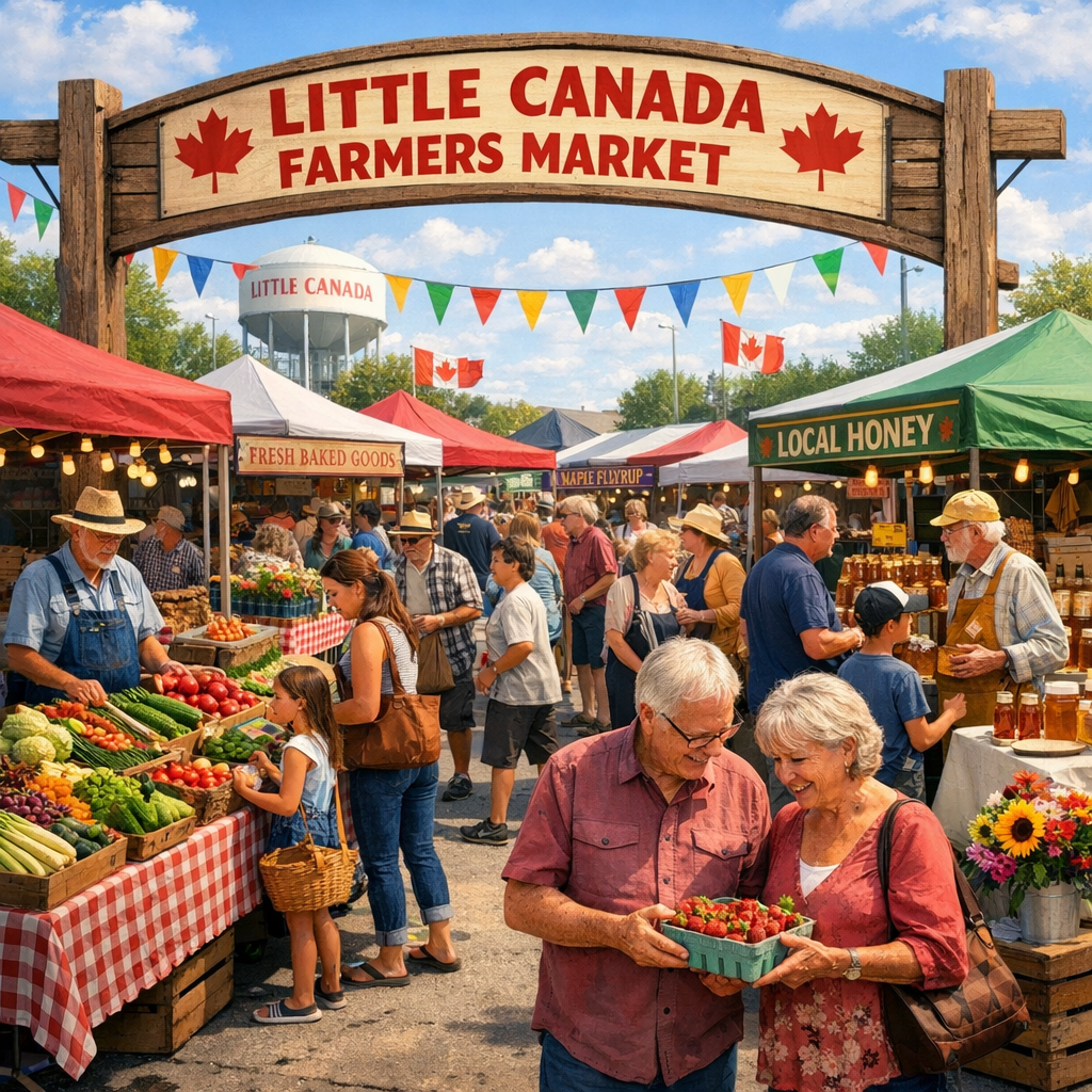 Upcoming Events in Little Canada: Farmers Market and Canadian Days Festival